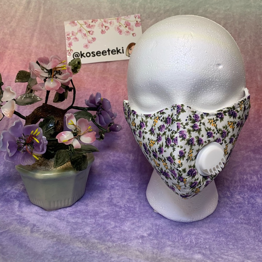 Facemask PRINTED w/ valve